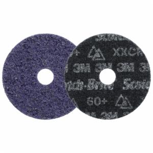 Scotch-Brite Precision Heavy Duty Surface Conditioning Disc, HD-DH, X-Extra Coarse 60+, 4-1/2 in x 7/8 in, 50 ea/Case image Scotch-Brite Precision Heavy Duty Surface Conditioning Disc, HD-DH, X-Extra Coarse 60+, 4-1/2 in x 7/8 in, 50 ea/Caseimage