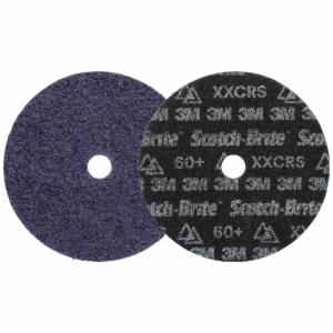 Scotch-Brite Precision Heavy Duty Surface Conditioning Disc, HD-DH, X-Extra Coarse 60+, 7 in x 7/8 in, 25 ea/Caseimage