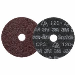 Scotch-Brite Precision Heavy Duty Surface Conditioning Disc, HD-DH, Coarse 120+, 5 in x 7/8 in, 50 ea/Caseimage