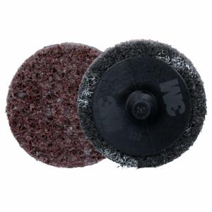 Scotch-Brite Roloc Precision Heavy Duty Surface Conditioning Disc, HD-DR, Coarse 120+, TR, 1-1/2 in, 50/Carton, 200 ea/Caseimage