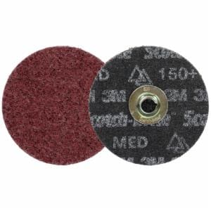 Scotch-Brite Precision Heavy Duty Surface Conditioning TN Quick Change Disc, HD-DN, Medium 150+, 4-1/2 in, 50 ea/Caseimage