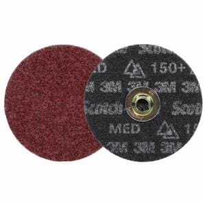 Scotch-Brite Precision Heavy Duty Surface Conditioning TN Quick Change Disc, HD-DN, Medium 150+, 5 in, 50 ea/Caseimage