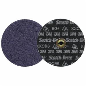 Scotch-Brite Precision Heavy Duty Surface Conditioning TN Quick Change Disc, HD-DN, X-Extra Coarse 60+, 7 in, 25 ea/Caseimage