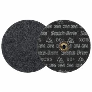 Scotch-Brite Precision Heavy Duty Surface Conditioning TN Quick Change Disc, HD-DN, Extra Coarse 80+, 7 in, 25 ea/Caseimage