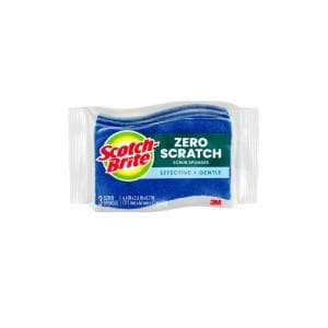 Scotch-Brite Zero Scratch Scrub Sponge MP-3-8-D, 8/3 image Scotch-Brite Zero Scratch Scrub Sponge MP-3-8-D, 8/3image