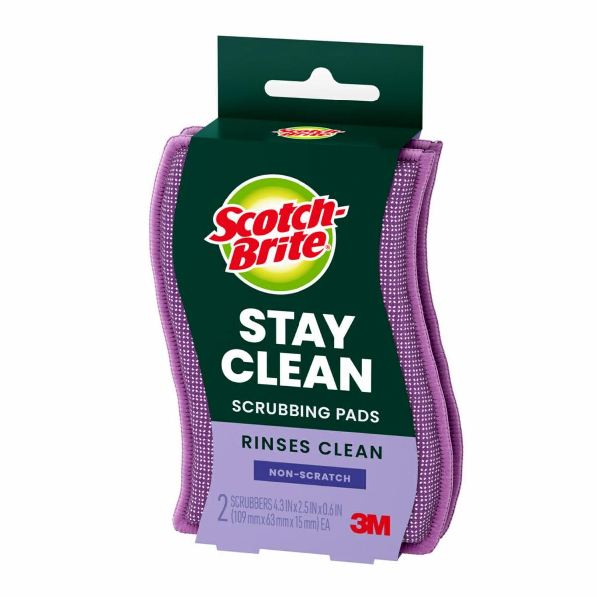 Scotch-Brite Stay Clean Scrubber 202