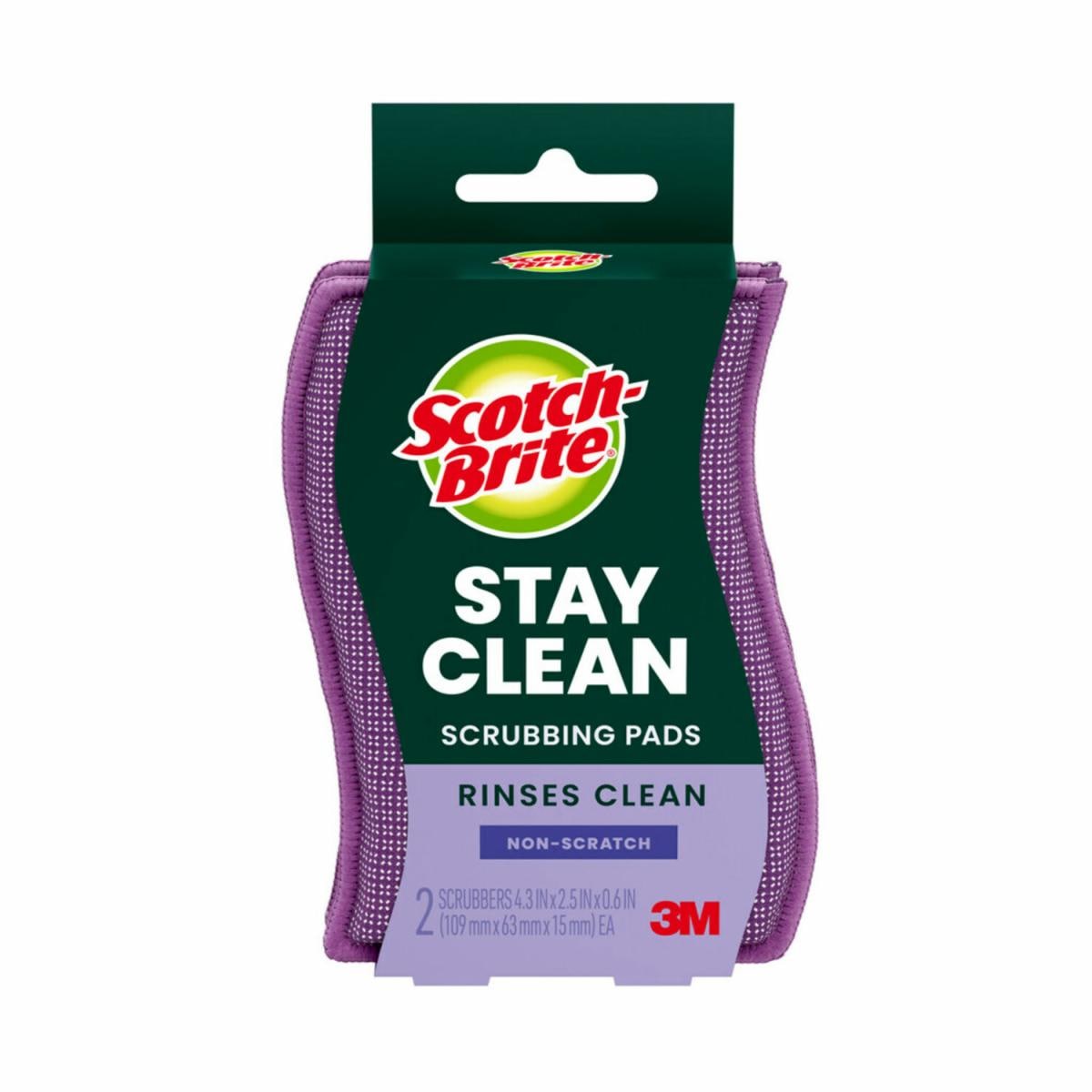 Scotch-Brite Stay Clean Scrubber 202