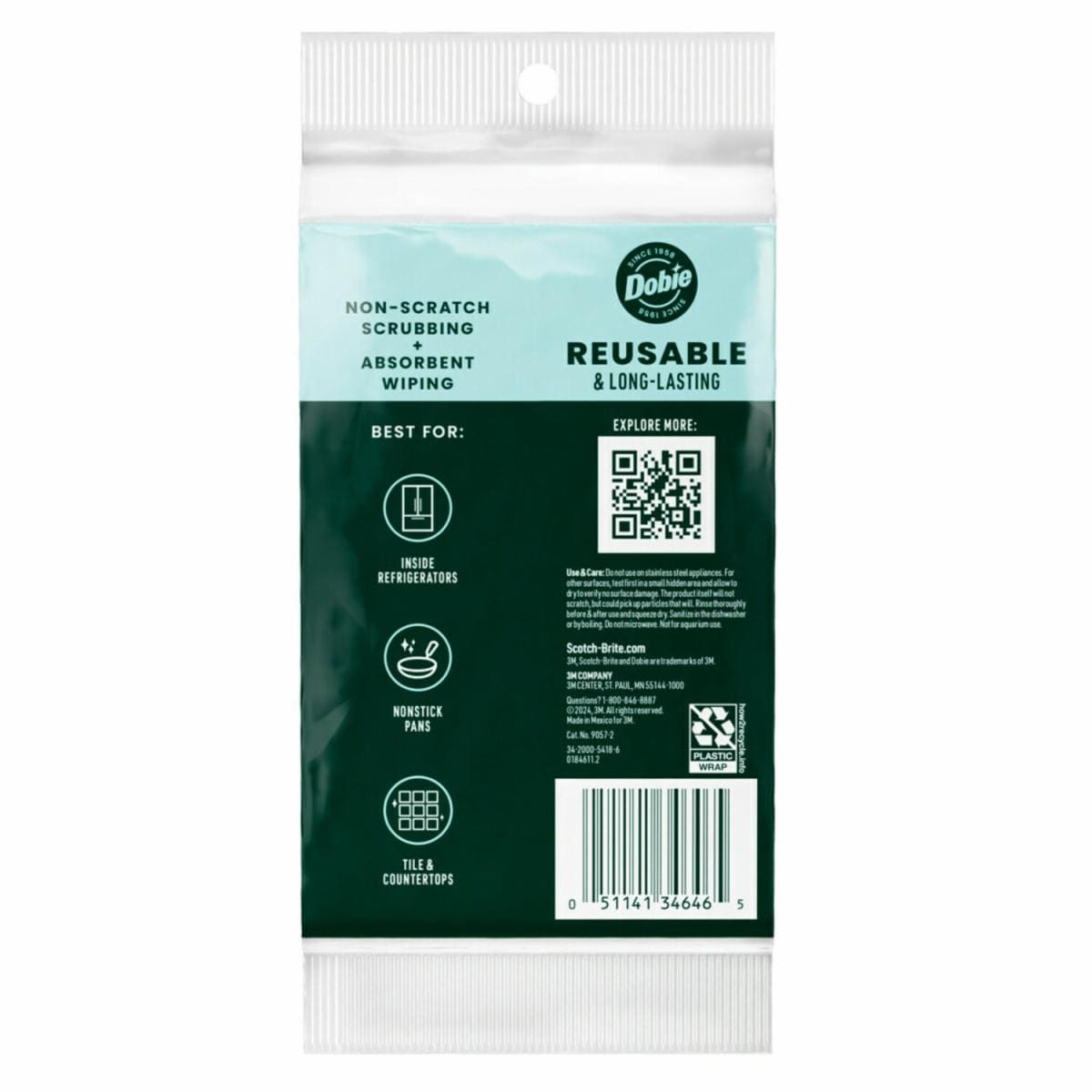 Scotch-Brite Dobie Scrub & Wipe Cloth 9057-2