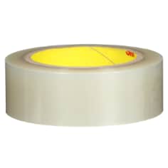 A roll of 3M Polyester Tape 8911, Transparent, 1 1/2 in x 72 yd, 2.3 mil,