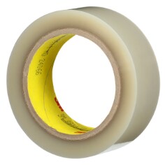 A roll of 3M Polyester Tape 8911, Transparent, 1 1/2 in x 72 yd, 2.3 mil,