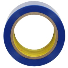 A roll of 3M Polyester Tape 8901, Blue, 4 in x 72 yd, 0.9 mil