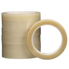 3M™ Polyester Film Tape 853, Transparent, 3/4 in x 72 yd, 2.2 mil