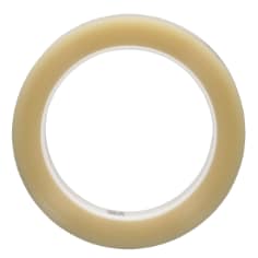 A roll of 3M Polyester Film Tape 853, Transparent, 3/4 in x 72 yd, 2.2 mil