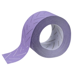 A 3M Cubitron II Hookit Clean Sanding Sheet Roll, 31490, 400+ grade, 80 mm x 12 m