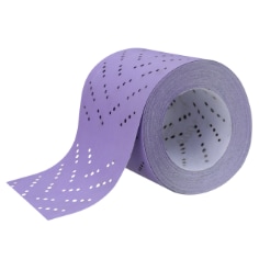 A 3M Cubitron II Hookit Clean Sanding Sheet Roll, 34470, 400+ grade, 115 mm x 12 m