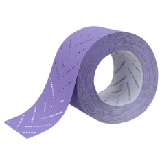 A 3M Cubitron II Hookit Clean Sanding Sheet Roll, 35502, 120+ grade, 80 mm x 12 m