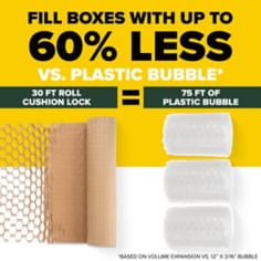 Scotch™ Cushion Lock Protective Wrap PCW-1230, 12 in x 30 ft (304 mm x 9.14 m)