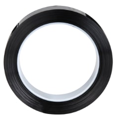 Ruban en pellicule de polyester 3M(MC), 850, noir, 1,9 cm x 65,8 m x 0,05 mm