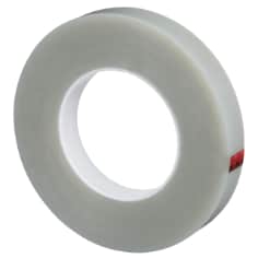 3M™ Polyester Tape 8412, Transparent, 3/4 in x 72 yd, 6.3 mil, 48 Roll/Case