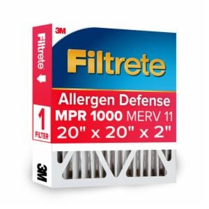 Filtrete Electrostatic Air Filter, 1000 MPR, NADP02-2IN-4, 20 in x 20 in x 2 in (50,8 cm x 50,8 cm x 5 cm) image Filtrete Electrostatic Air Filter, 1000 MPR, NADP02-2IN-4, 20 in x 20 in x 2 in (50,8 cm x 50,8 cm x 5 cm)image