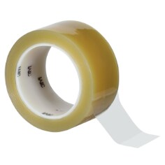 A roll of 3M Polyethylene Tape 483, Transparent, 2 in x 36 yd