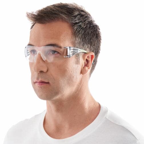 QLEUIFT 2 Paires Protections Latérales Lunettes De Sécurité Écrans Transparents Universels + 4 Chiffons Microfibre