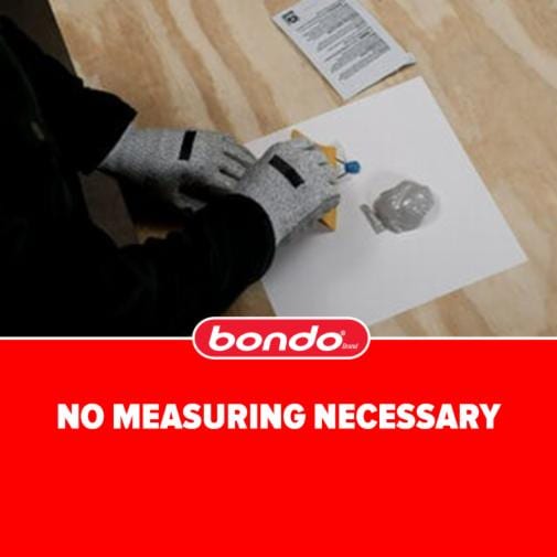 3M Bondo Home Solutions Wood Filler – 1 Quart Can, Permanent, Paintable, Fast Curing, Repairs Rotted Or Damaged Wood