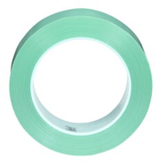 3M Polyester Tape 876, Green, 1 1/2 in x 72 yd, 3.1 mil