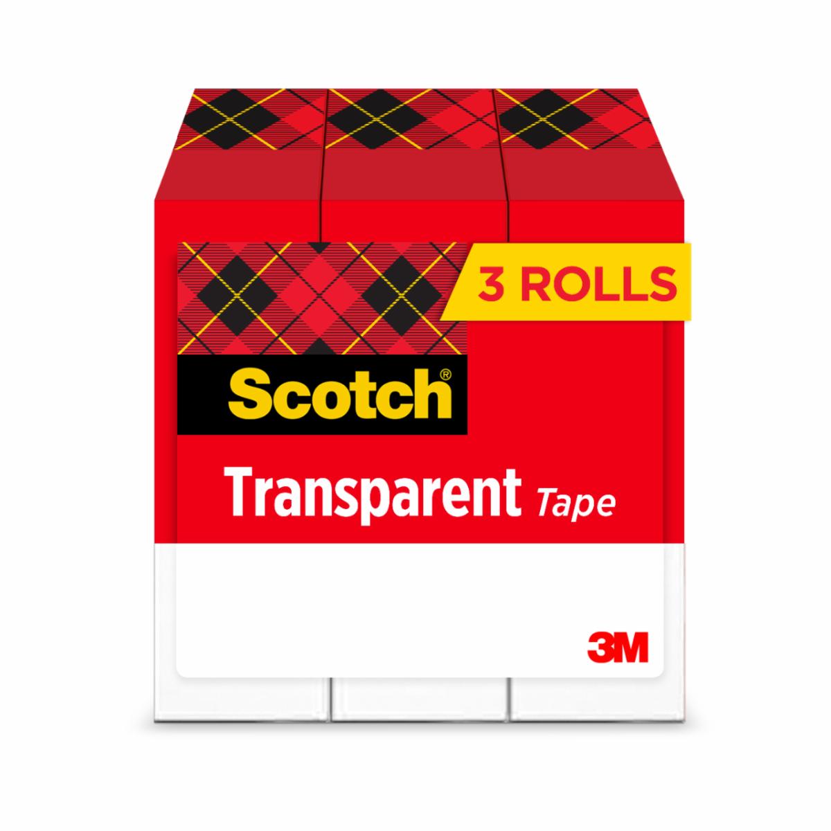 Scotch Transparent Tape 600K3