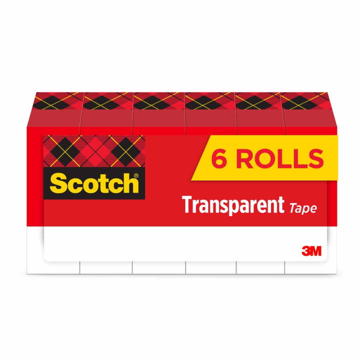 Scotch Transparent Tape 600K6