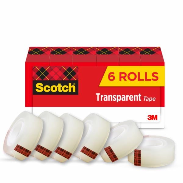 Scotch Transparent Tape 600K6