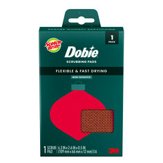 Scotch-Brite® Dobie Scrubbing Pad - Red - Center Package Image