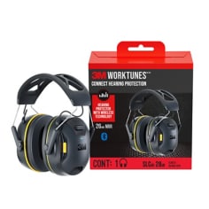 In pack out of pack enhanced main image of 3M™ Worktunes™ Connect. Product Image.