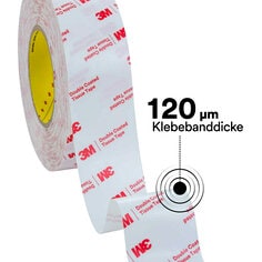 3M™ Doppelseitiges Klebeband mit Papiervlies-Träger 56212