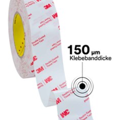 3M™ Doppelseitiges Klebeband mit Papiervlies-Träger 56215