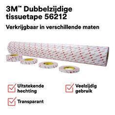 3M™ Dubbelzijdige Papieren Tape 56212