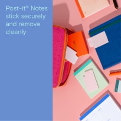 Post-it® Mini Tab Set NTDE-12-1, 1.4 in x 2.4 in (35.5 mm x 60.9 mm)