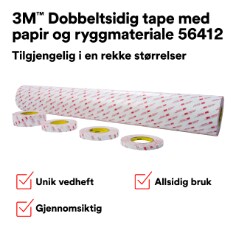 3M™ Dobbeltsidig Tape 56412