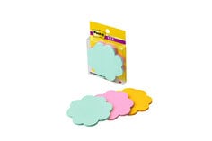 Post-it® Super Sticky Note SSS-FLU, Assorted Colors, 69 mm x 69 mm, 30 Sheets/Pad, 3 Pads/Pack