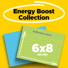 Post-it® Lined Notes, Green/Blue, 2/Pack, 45 Sheets/Pad, 90 total sheets