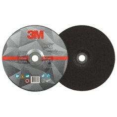 A 3M Cut & Grind Wheel, 06471, 36+, T27, 9 in x 1/8 in x 7/8 in