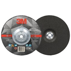 A 3M Cut & Grind Wheel, 06467, 36+, T27 Quick Change, 7 in x 1/8 in x 5/8 in-11