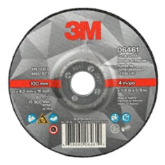 A 3M Cut & Grind Wheel, 06461, 36+, T27, 4 in x 1/8 in x 5/8 in