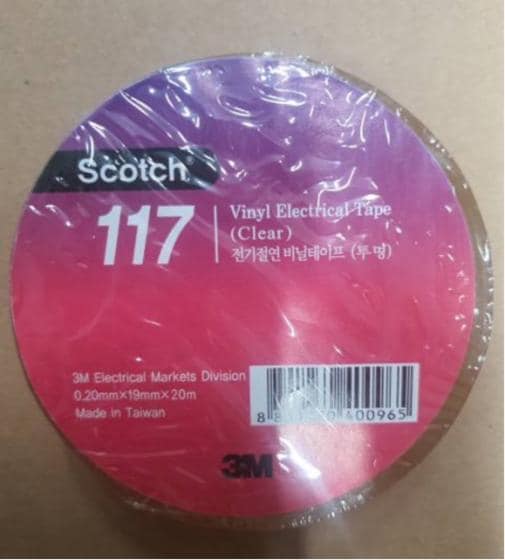 3M™ 비닐전기테이프 117