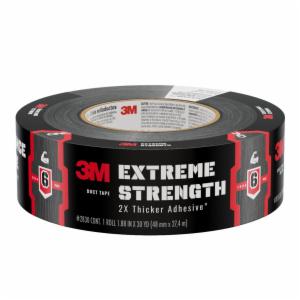 3M™ Extreme Strength Duct Tape 2830, 1.88 in x 30 yd (48 mm x 27.4 m), 12 rolls/case image 3M™ Extreme Strength Duct Tape 2830, 1.88 in x 30 yd (48 mm x 27.4 m), 12 rolls/caseimage