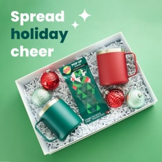 Merry + Brite Collection - Pop-up Sponges - Spread Holiday Cheer - B+ Image