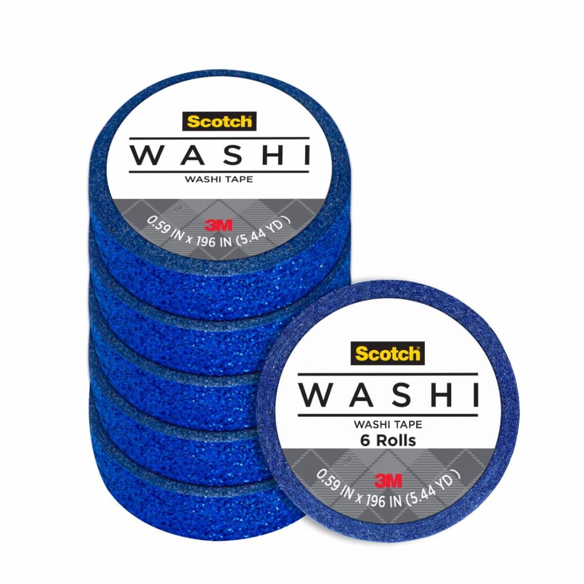 Scotch Expressions Glitter Tape C514-BLU2