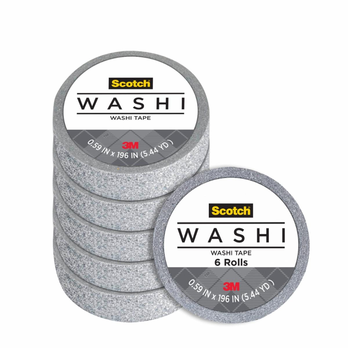 Scotch Expressions Glitter Tape C514-SIL
