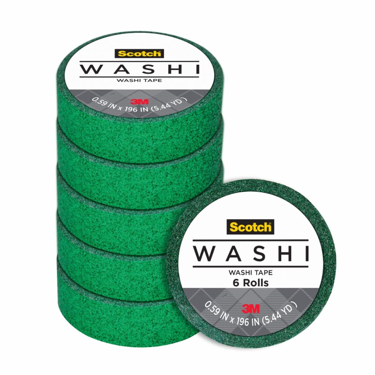 Scotch Expressions Glitter Tape C514-GRN2