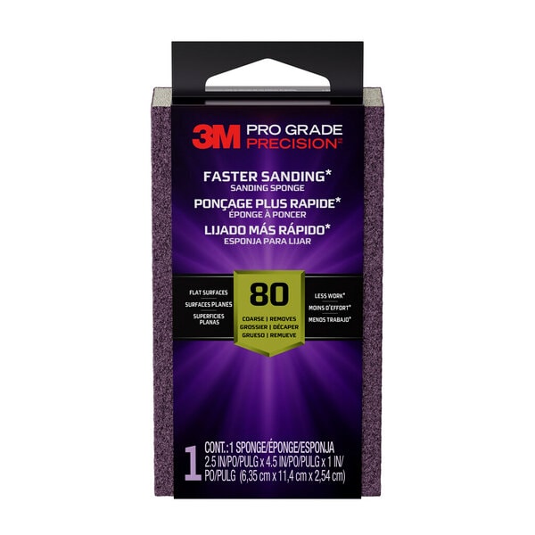 ™ Pro Grade Precision Faster Sanding Sanding Block Sponge FSB80-PGP-1T